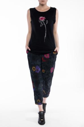 Floral motif trousers, zdjęcie 2 Floral motif trousers od Diesel
